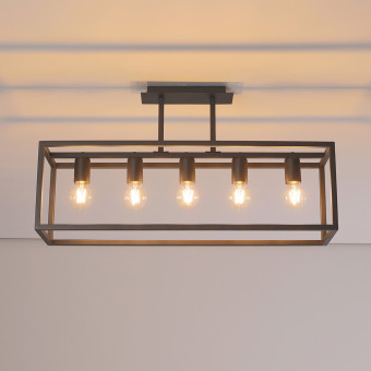 Потолочная люстра Nowodvorski Crate Black 9047