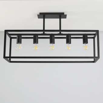 Потолочная люстра Nowodvorski Crate Black 9047