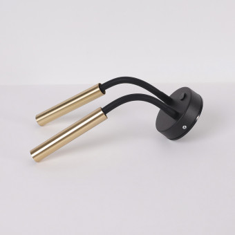 Бра Nowodvorski Stalactite Brass/Black 9055