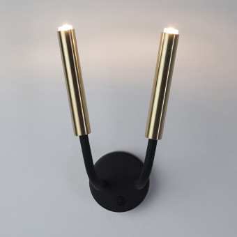 Бра Nowodvorski Stalactite Brass/Black 9055