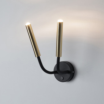 Бра Nowodvorski Stalactite Brass/Black 9055