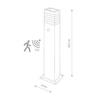 Уличный светильник Nowodvorski Rio Black 9097