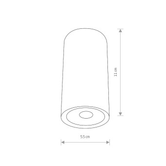 Уличный потолочный светодиодный светильник Nowodvorski Edesa Led White 9111