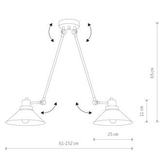 Потолочный cветильник Nowodvorski Techno Black/White 9143