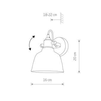 Бра Nowodvorski Amalfi Silver 9154