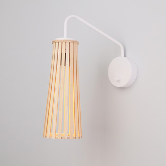 Бра Nowodvorski Dover Natural Wood/White 9261