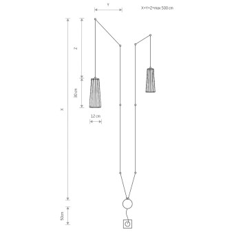 Подвесной светильник Nowodvorski Dover Black 9263