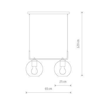 Подвесной светильник Nowodvorski Monaco Black 9363