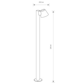 Уличный светильник Nowodvorski Soul Graphite (Cерия Soul, Цвет Графит) арт. 9557