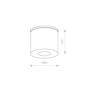 Уличный потолочный светильник Nowodvorski Hexa White 9564