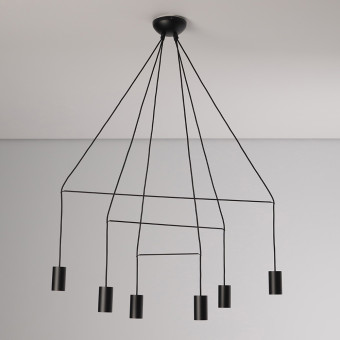 Подвесная люстра Nowodvorski Imbria Black 9677