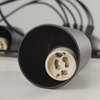 Подвесная люстра Nowodvorski Imbria Black 9677