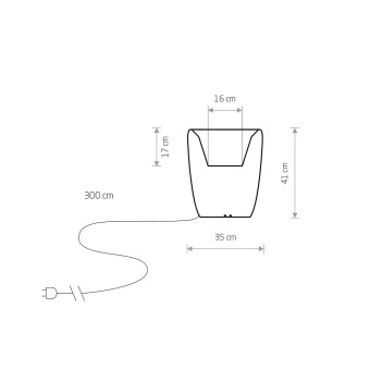 Ландшафтный светильник Nowodvorski Flowerpot White 9711