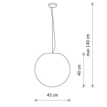 Уличный подвесной светильник Nowodvorski Cumulus White 9715