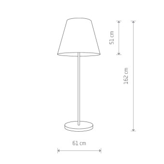 Торшер Nowodvorski Moss Black 9736