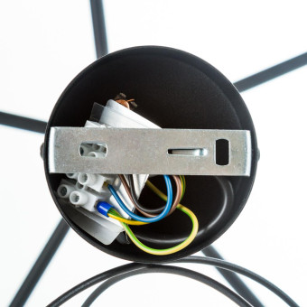 Потолочная люстра Nowodvorski Manufacture Black/Copper 9738