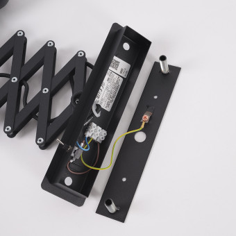 Настенный светильник Nowodvorski Harmony Black 9890