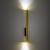 Настенный светильник Nowodvorski Fourty Wall XL Brass/Black 10760