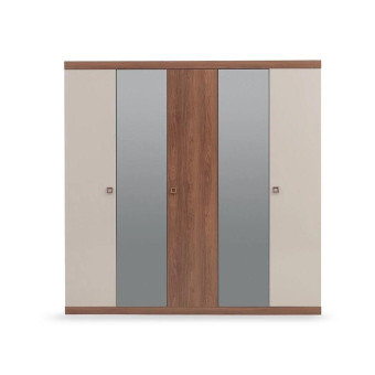 Шкаф с дверцами 5 дверей ENZA HOME MISTRAL EH30666