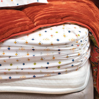 Комплект постельного белья с одеялом Queen Size (195x215 см) YATAS BEDDING "DIAMOND" EH62614
