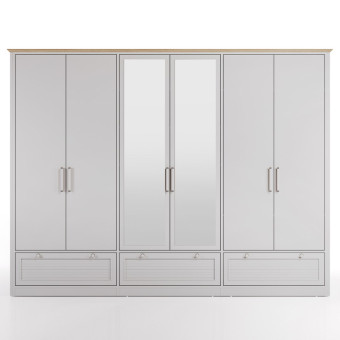 Шкаф с дверцами 6 дверей ENZA HOME MARSELL EH74200