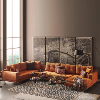 Модуль дивана левый ENZA HOME ARTE EH55667