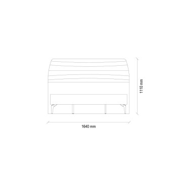 Изголовье (150x200 см) ENZA HOME CORDELL EH57717