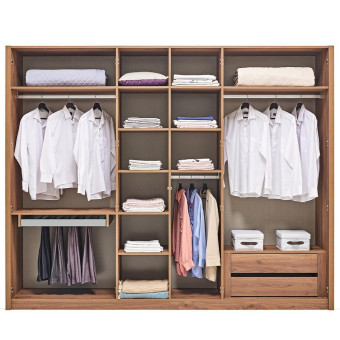 Шкаф с дверцами 6 дверей ENZA HOME PAVIA EH67043