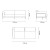 2 местный прямой правый (K2) ENZA HOME Коллекция EMOTICON (ЭМОУШН) арт. EH72037