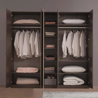 Шкаф с дверцами 5 дверей ENZA HOME POLKA EH59222