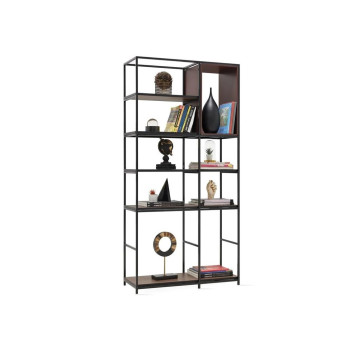 Книжный шкаф (бордо) ENZA HOME Коллекция HAMPTON (ХЭМПТОН) арт. EH59244
