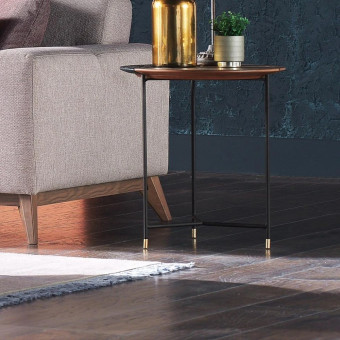 Стол журнальный круглый ENZA HOME NETHA EH20208