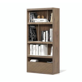 ТВ модуль Книжный шкаф ENZA HOME Коллекция PAVIA (ПАВИА) арт. EH67027