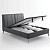 Основание с ящиком 200x200 ENZA HOME Коллекция BLACK ICE (БЛЭК АЙС) арт. EH74235