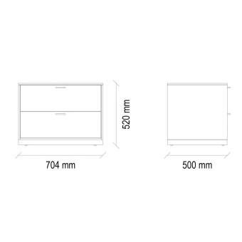 ТВ модуль нижний узкий ENZA HOME BERTA EH67545