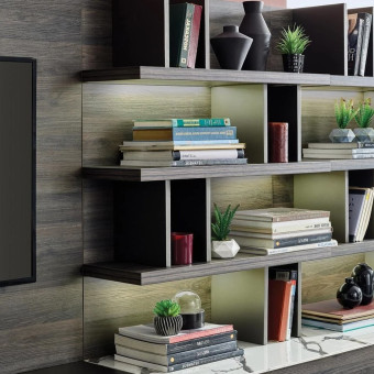 ТВ модуль с полками ENZA HOME GIORNO EH51062