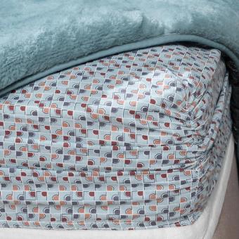 Комплект постельного белья с одеялом Queen Size (195x215 см) YATAS BEDDING "MOSI" EH67752