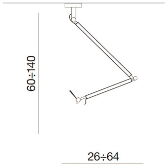 Основание потолочного светильника Azzardo Zyta AZ1845