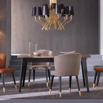 Стол раздвижной ENZA HOME Коллекция DORIAN (ДОРИАН) арт. EH56351