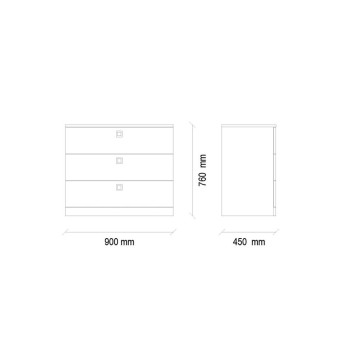 Комод ENZA HOME MISTRAL EH30670
