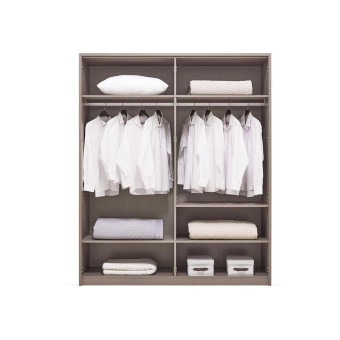 Шкаф с дверцами 4 двери ENZA HOME BERTA EH67583