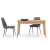 Стол обеденный раздвижной ENZA HOME Коллекция ELSA (ЭЛСА) арт. EH68132
