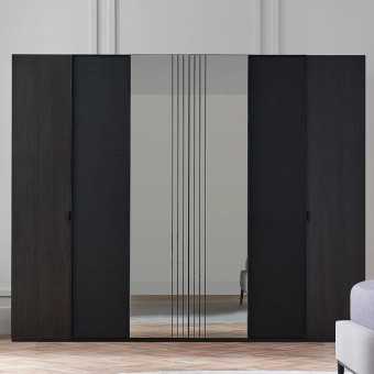 Шкаф 6 складных дверей ENZA HOME RIGA EH60817