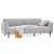 Диван кровать трехместный ENZA HOME Коллекция TERRA (ТЭРРА) арт. EH68015