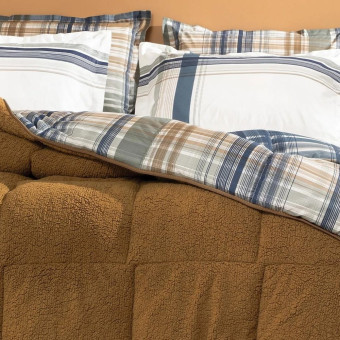 Комплект постельного белья с одеялом Queen Size (195x215 см) YATAS BEDDING "ICON" EH62617