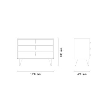 Комод ENZA HOME NETHA EH20218