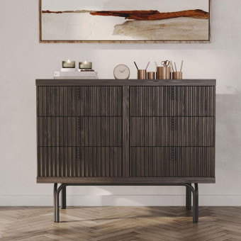 Комод 6 ящиков ENZA HOME Коллекция AUSTIN (АУСТИН) арт. EH68792