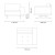 Одноместный модуль левый ENZA HOME Коллекция BOLD (БОЛД) арт. EH71203