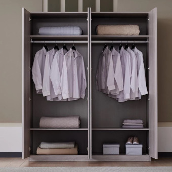 Шкаф с дверцами 4 двери ENZA HOME BASEL EH59484