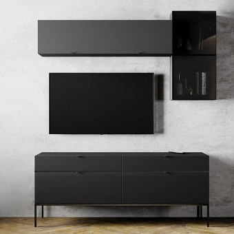 ТВ тумба с 4 ящиками ENZA HOME Коллекция LEGATO (ЛЕГАТО) арт. EH60843